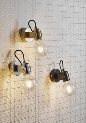 Spot E27 Newark noir 60W - COREP