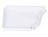 Talon corniche gauche aluminium blanc pour gouttière EDILIANS