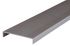 Nez de cloison large aluminium gris - 10 x 54 x 2600 mm - SPTD