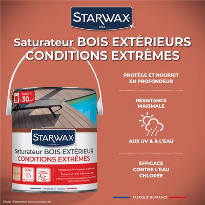 Saturateur conditions extremes 2,5 L incolore - STARWAX