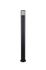 Potelet extérieur E27 100cm IP54 25W Anthracite - Volga TRIO