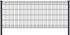 Panneau de grillage rigide Hybrid L.2,50 x H.1,22 m gris FERRO BULLONI