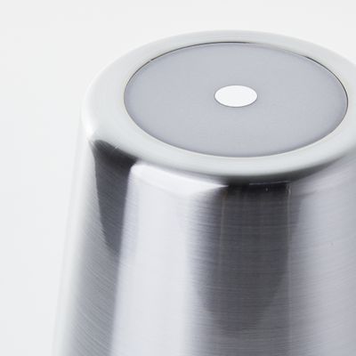 Lampe à poser extérieur rechargeable LED nickel XAANA blanc variable - BRILLIANT