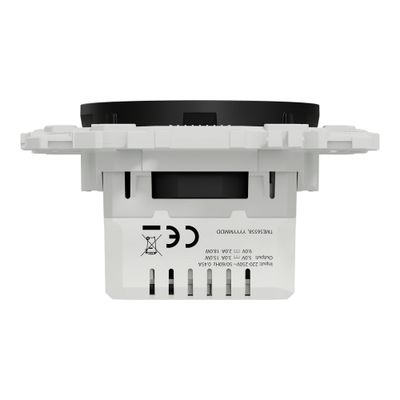 Prise affleurante 2 pôles + terre et prise USB-C 18W Odace 2025 noir - SCHNEIDER ELECTRIC