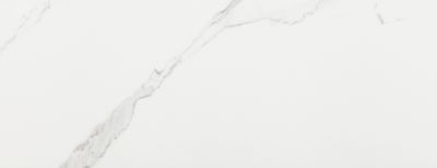 Faïence rectifiée marbre blanc mat Calacatta 25 x 65 cm paquet 1,40 m²