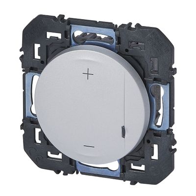 Variateur de lumière avec témoin lumineux gris - Dooxie LEGRAND