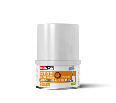 Kit de réparation polyester type polyvoss 250g SOLOPLAST