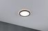Plafonnier LED rond noir 190mm 3000k 11,2W ATRIA SHINE PAULMANN