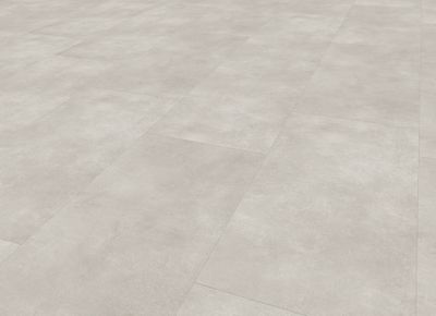 Dalle Pvc effet béton gris clair SENSO PREMIUM CLIC 2 ép 4,5 mm 49 x 98 cm compatible pièce humide paquet de 2,40 m² GERFLOR