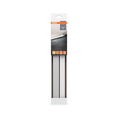 Réglette orientable LED Linear turn IP 20 30 cm blanc chaud 6w= 380 lumens - OSRAM