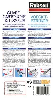 Cutter & lisseur pour joint Easy Services RUBSON