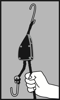 Crochet d'arrimage à cliquet MOTTEZ