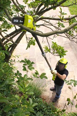 Élagueuse sur perche à batterie 18 V guide 30 cm OPP1820 RYOBI