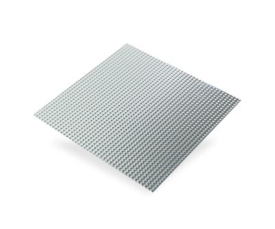 Tôle aluminium brut pointe de diamants 1000 x 500 mm épaisseur 0,5 mm CQFD