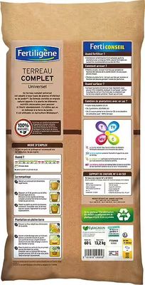Terreau complet 60 L FERTILIGENE