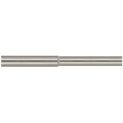 Tringle à rideaux en métal extensible de 1.60 m à 3 m diam 20 Chrome mat - MOBOIS