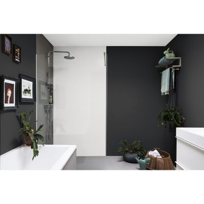 Peinture Crème de Couleur Cuisine et Bain Satin Noir 2 L - DULUX VALENTINE