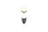 Applique extérieur E27 Trioto nickel IP44 25W - TRIO