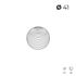 Bouton de meuble boule ficelle diamètre 41 mm REI