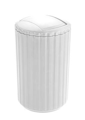 Poubelle 3L MINAS polypropylène blanc WENKO