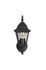 Applique extérieur montante E27 Livenza noir IP44 60W - TRIO