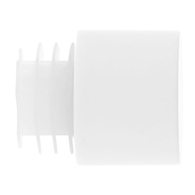 Embout déco bouchon en métal diam 28 mm Finition Blanc mat par 2 - MOBOIS