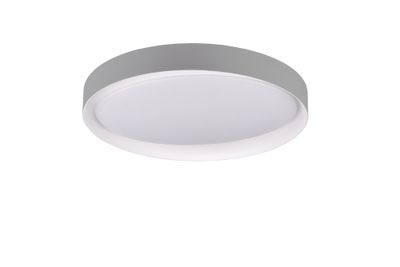 Plafonnier LED Zeta gris et blanc 2500 lumens blanc variable CCT - REALITY