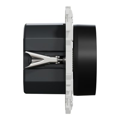 Variateur de lumière rotatif universel Odace 2025 noir - SCHNEIDER ELECTRIC