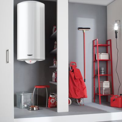 Chauffe-eau électrique vertical avec résistance thermoplongée 200L Initio - ARISTON