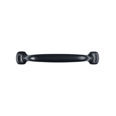 Poignée de meuble zamak noir mat entraxe 96 mm par 4 REI