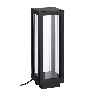 Lanterne lumineuse extérieur LED Link+Light noir IP44 70 lumens blanc chaud - PAULMANN