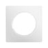 Plaque de finition 1 poste blanc - Casual Evo DEBFLEX