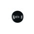 Bouton de meuble boule porcelaine acier noir diamètre 40 mm REI
