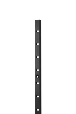Crémaillère à visser aluminium noir 2000x11 mm - CIME