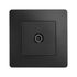 Prise TV noir Caly - DEBFLEX