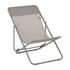 Transat de jardin pliant multi-positions gris terre MAXI TRANSAT - LAFUMA