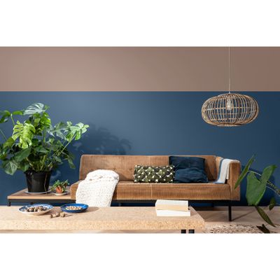 Peinture crème de couleur Taupe velours 0,5L - DULUX VALENTINE