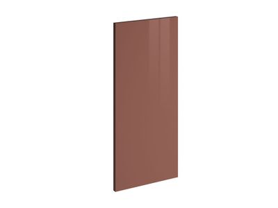 Joue de finition pour meuble haut de cuisine Glossy terracotta brillant 70 x 31 cm OFITRES