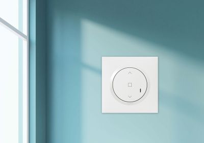 Interrupteur volet roulant encastrable connecté + plaque Blanc - Dooxie with Netatmo LEGRAND