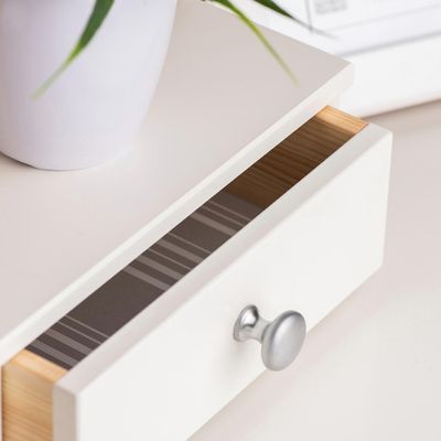 Bouton de meuble rond chromé mat diamètre 25 mm REI