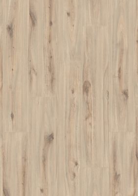 Sol stratifié décor chêne clair Organic ép 8 mm 24,2 x 128,5 cm paquet de 2.490 m² AC4 AJ TIMBER