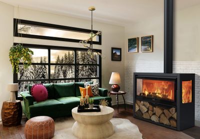 Poêle à bois 7* Flamme Verte CHOPIN 3V PANADERO Livraison à domicile incluse