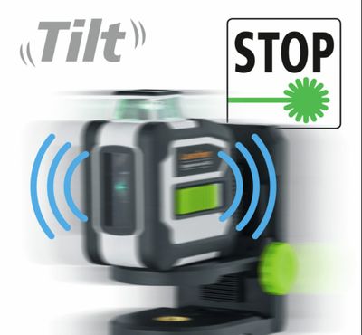 Laser à lignes croisées, trépied, console aimantée - LASERLINER