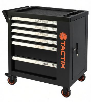 Servante d'atelier 6 tiroirs avec coffret latéral TACTIX