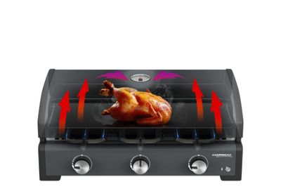 Plancha à gaz 3 brûleurs Sigma 3 Cook CAMPINGAZ