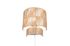 Applique murale SATNA papier tressé naturel E27 25W - CASALUM