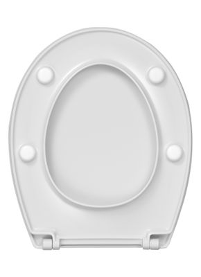 Abattant WC déclipsable frein de chute thermodur blanc Sophia Premium - SIAMP