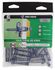 Chevilles MX 8 x 50 mm par 20 et vis 4,5 x 60 mm