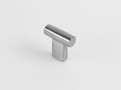 Bouton de meuble en T aluminium 33 x 12 mm REI