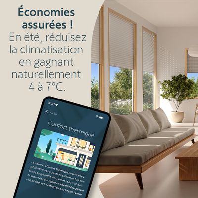 Capteur solaire d'ensoleillement et de température io - SOMFY